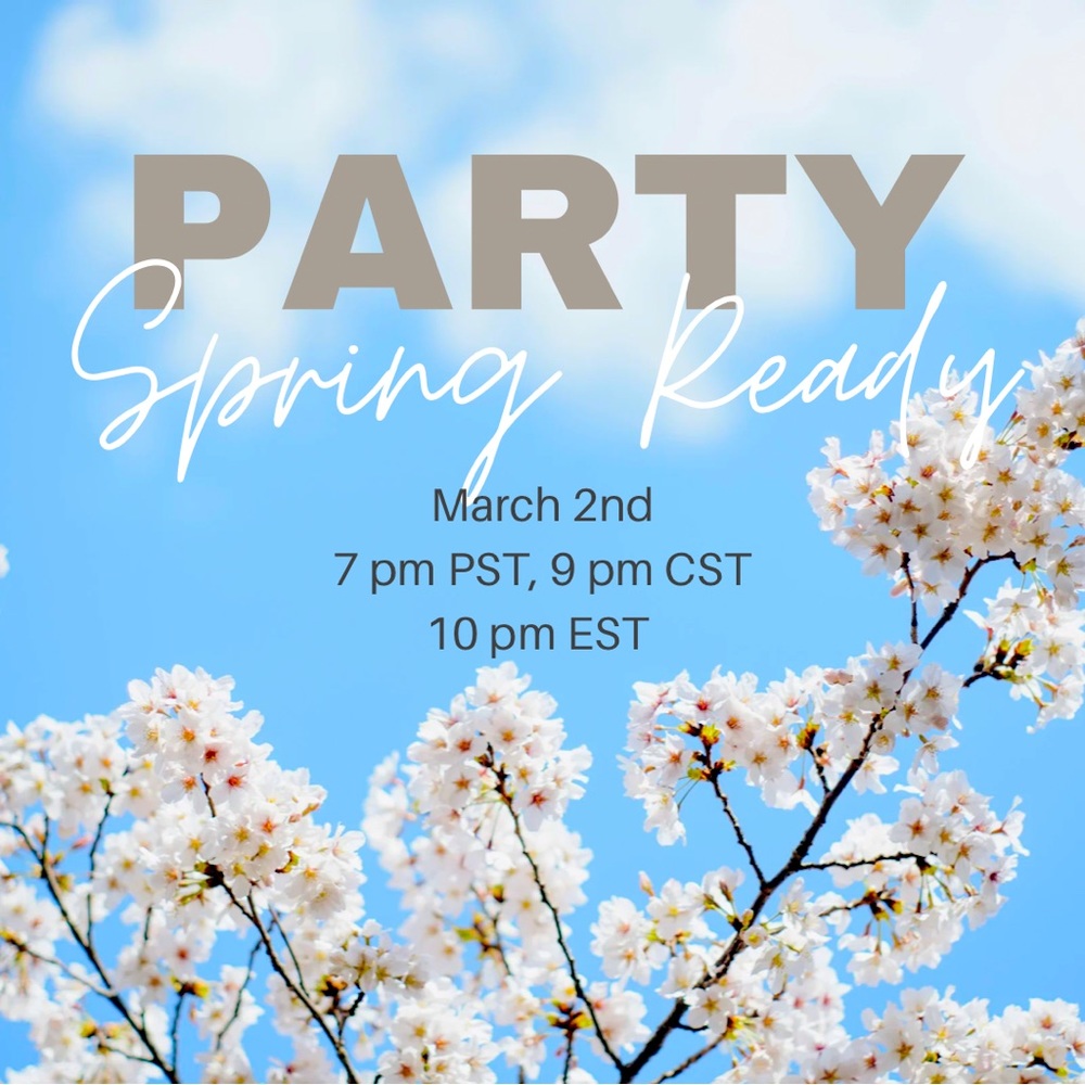 🌸 SPRING READY POSH PARTY 🌸| Hosting My 1st Posh Party | Let’s Celebrate!